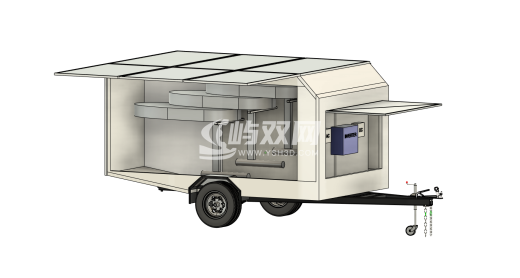 太阳能电动翼板拖车缩略图